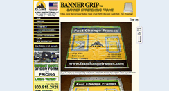 Desktop Screenshot of bannergrip.com
